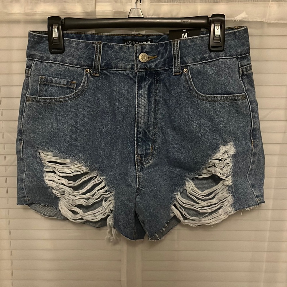Fashion Nova Distressed Shorts